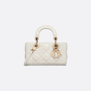 Lady D-Joy Micro Bag
Latte Cannage Lambskin