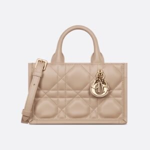 Mini Dior Book Tote
Desert Taupe Macrocannage Calfskin