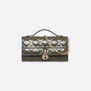 My Dior Mini Bag
Olive Taupe Patent Cannage Calfskin