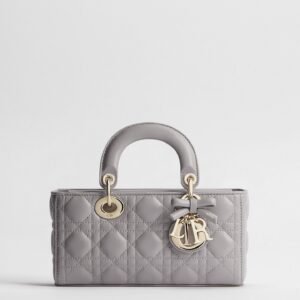 Small Lady D-Joy Bag
Trianon Gray Cannage Lambskin