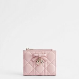 Lady Dior Dahlia Wallet
Soupir Pink Cannage Lambskin
