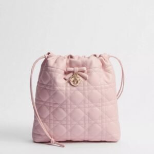 Adiorable Mini Bucket Bag
Soupir pink Cannage lambskin