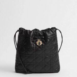 Adiorable Mini Bucket Bag
Black Cannage Lambskin
