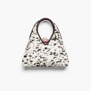 SMALL TOTE
Lambskin 
White & Black